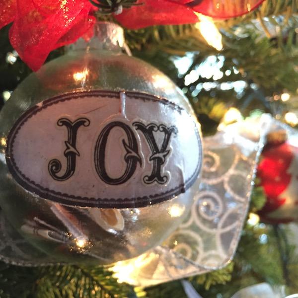 Joy Ornament 2